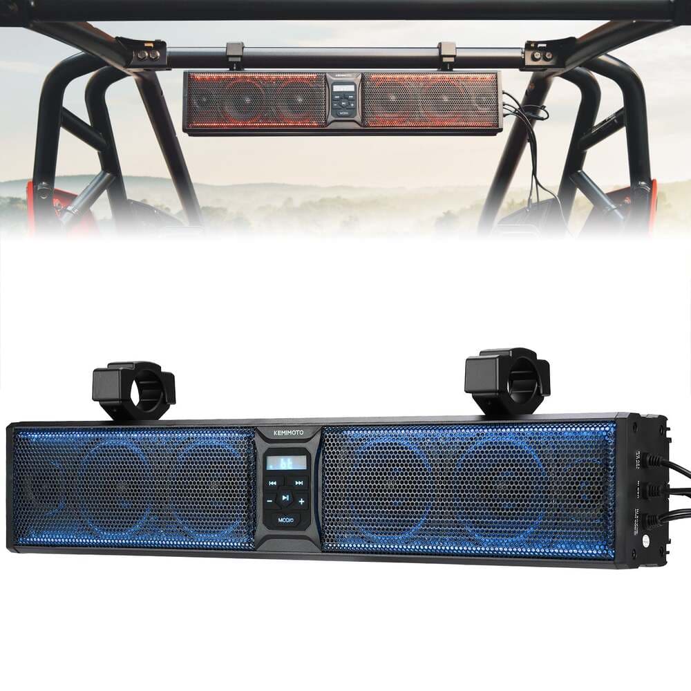 Kemimoto 6 Speaker 26" RGB Bluetooth Sound Bar