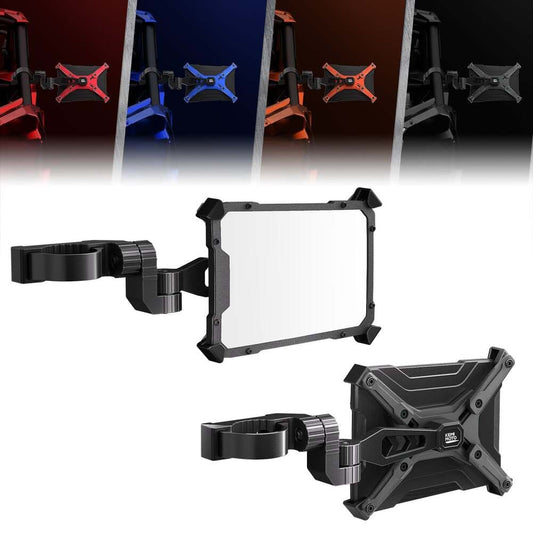 Kemimoto UTV Side Mirrors for 1.65"-2" Roll Bar - Pair