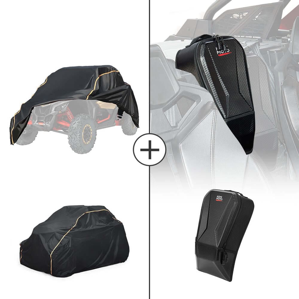 Kemimoto Can-Am Maverick X3 Center Storage Bag & UTV Cover