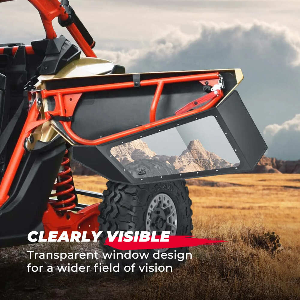 Kemimoto Can-Am Maverick X3 Clear Lower Door Inserts