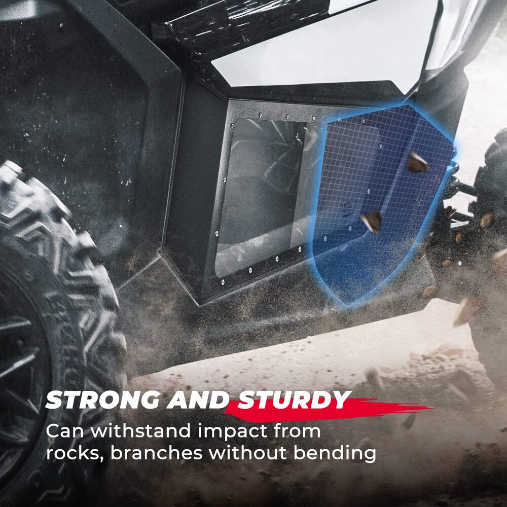 Kemimoto Can-Am Maverick X3 Clear Lower Door Inserts