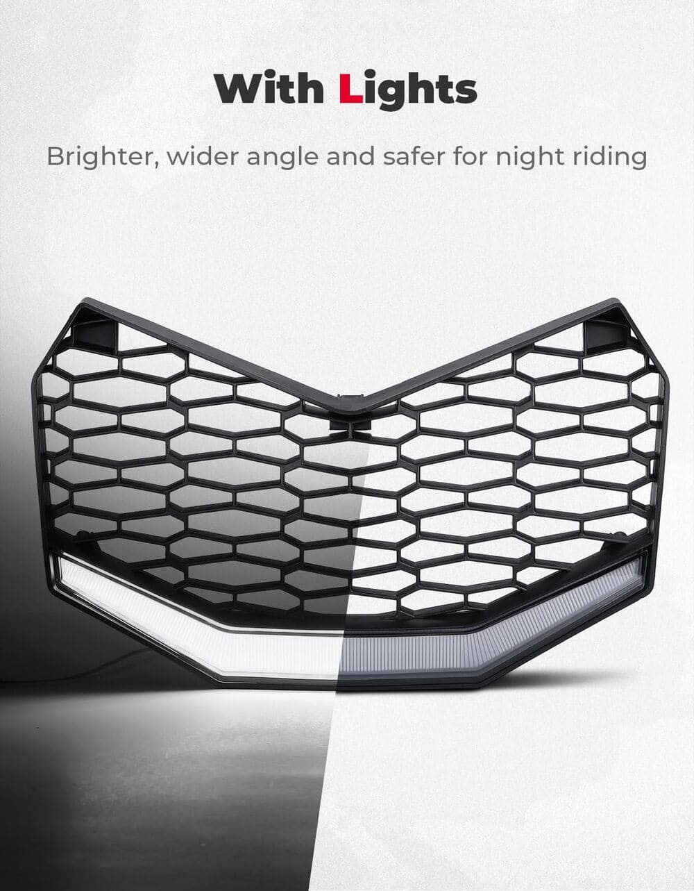 Kemimoto Can-Am Maverick X3 Front Bumper Mesh Grill
