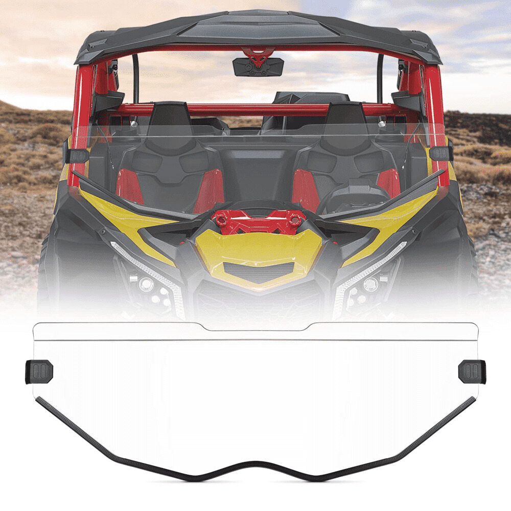 Kemimoto Can-Am Maverick X3 Front Half Windshield