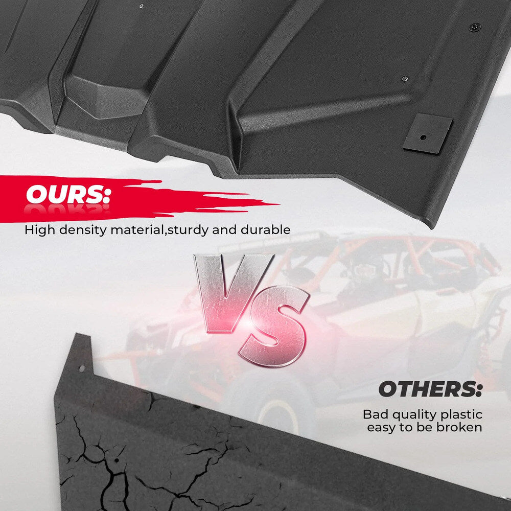 Kemimoto Can-Am Maverick X3 Max 4 Pcs Combination Hard Roof Top