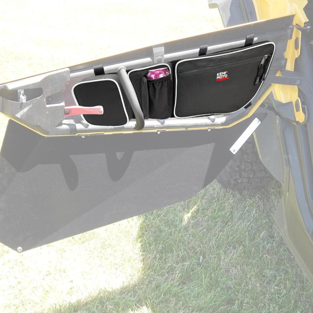 Kemimoto Can-Am Maverick X3/MAX Door Bags & Center Bag