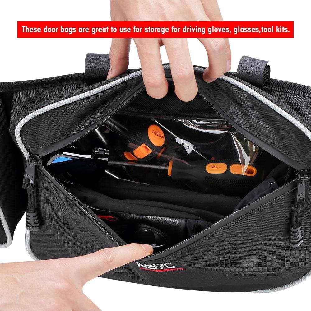 Kemimoto Can-Am Maverick X3/MAX Door Bags & Center Bag