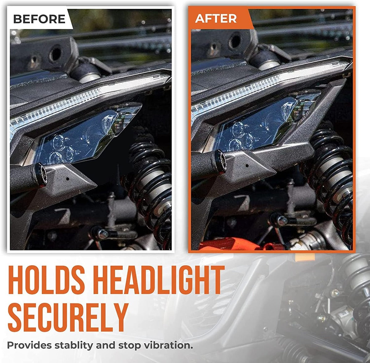 Kemimoto Can-Am Maverick X3/Max Left & Right Front Headlight Cover Trim