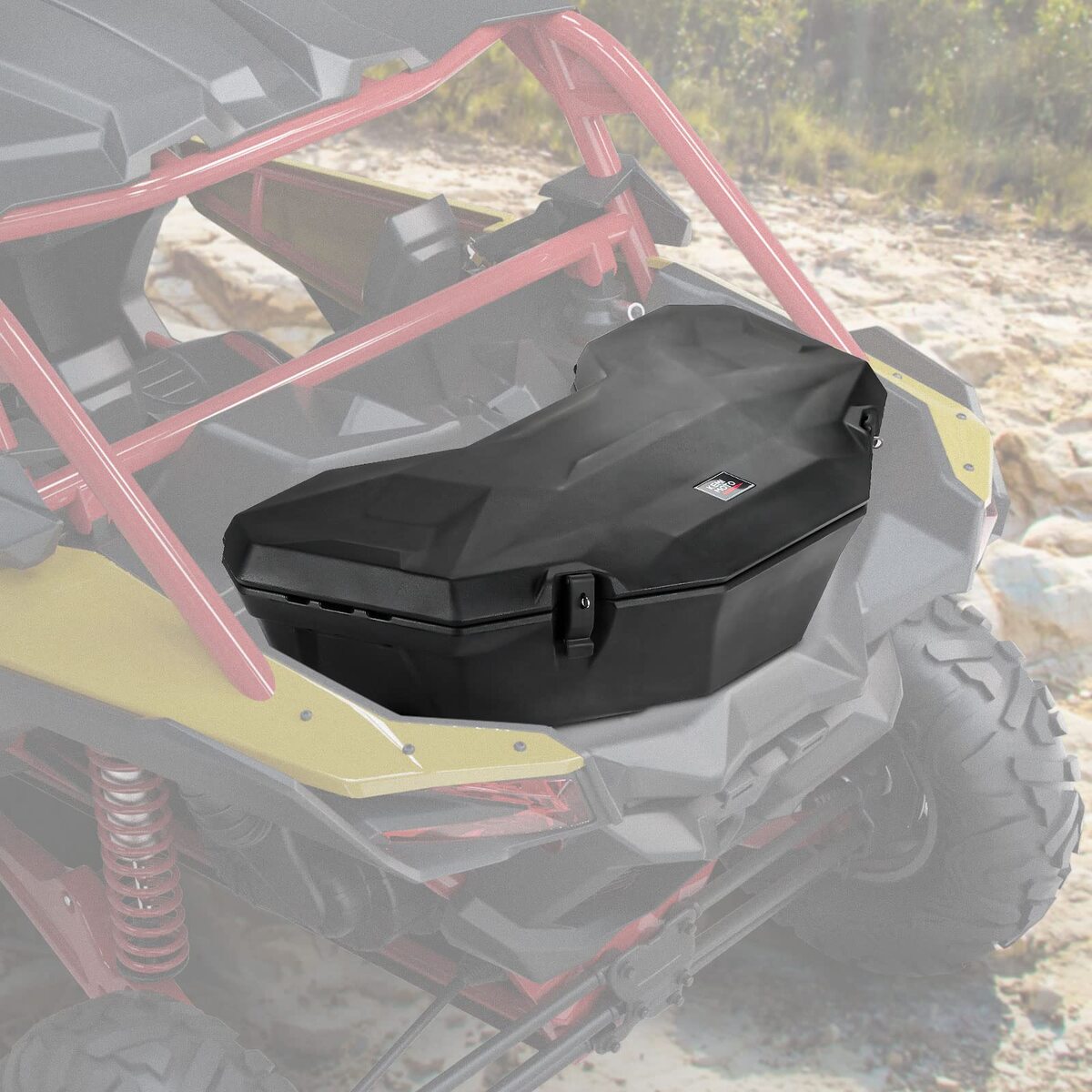 Kemimoto Can-Am Maverick X3/Max Linq Pivoting Rack & Rear Storage Box