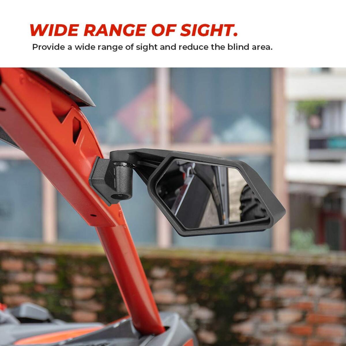 Kemimoto Can-Am Maverick X3/Max One Pair LED Side Mirrors