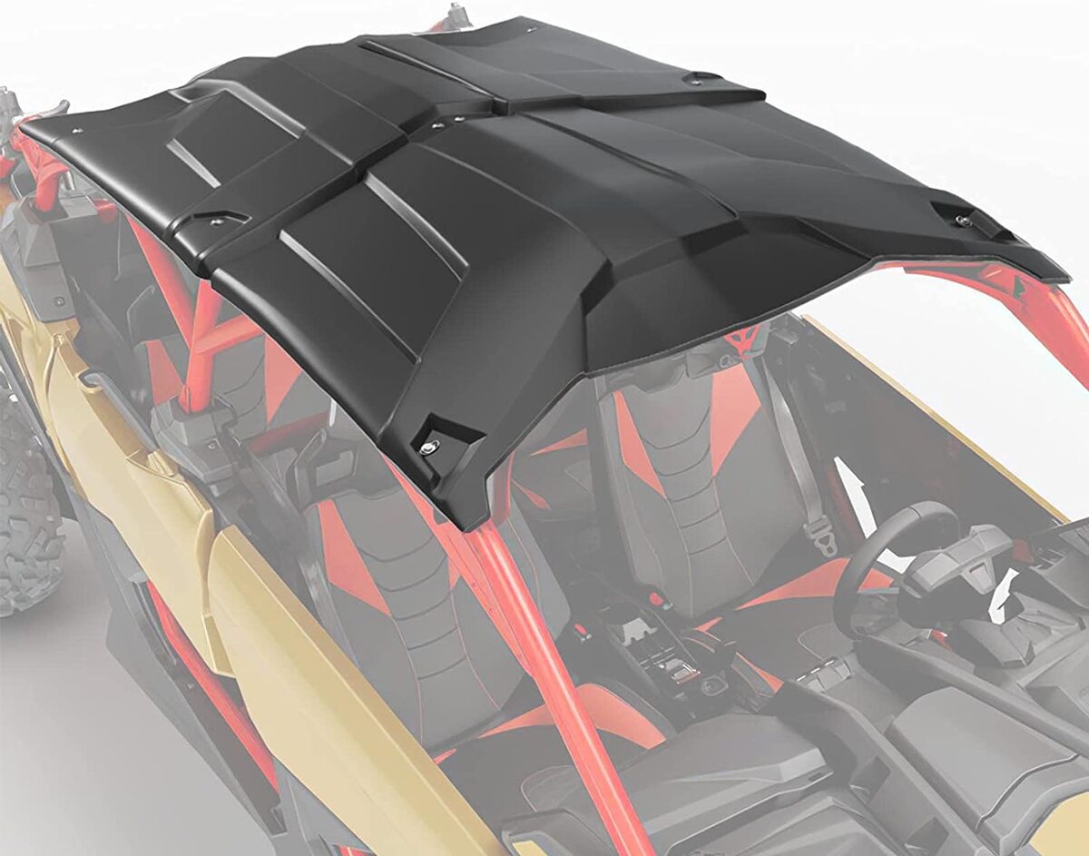 Kemimoto Can-Am Maverick X3 Max Side View Mirror & Hard Roof