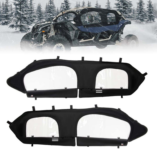 Kemimoto Can-Am Maverick X3 Max Soft Cab Enclosure & Lower Door Inserts