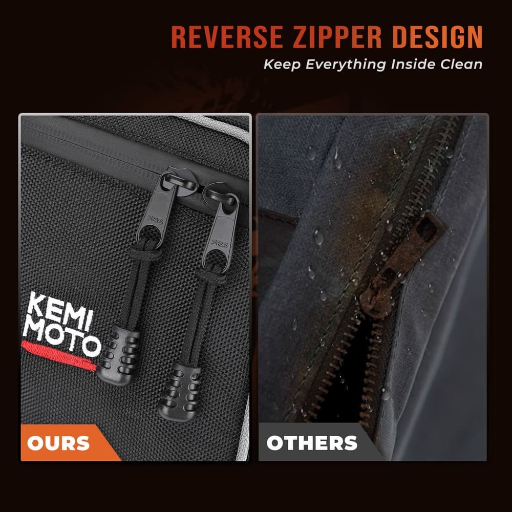 Kemimoto Can-Am Maverick X3 MAX Tablet Holder & Front Door Strorage Bags