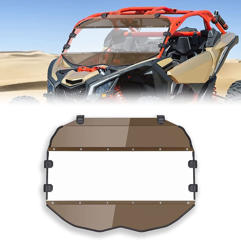 Kemimoto Can-Am Maverick X3/MAX Tinted Full Windshield