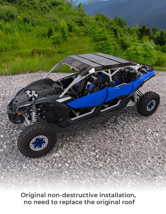 Kemimoto Can-Am Maverick X3 MAX Tinted Roof UV & Impact Resistant