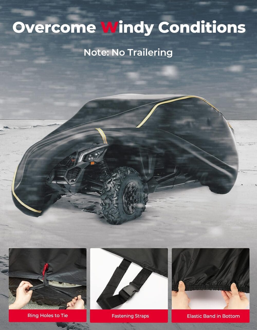 Kemimoto UTV 4-Seater Cover