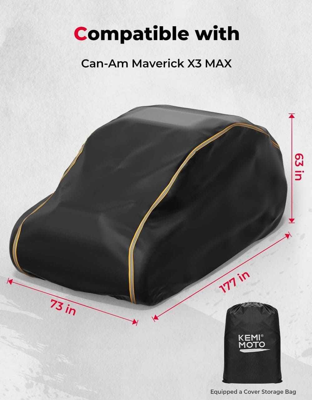 Kemimoto UTV 4-Seater Cover