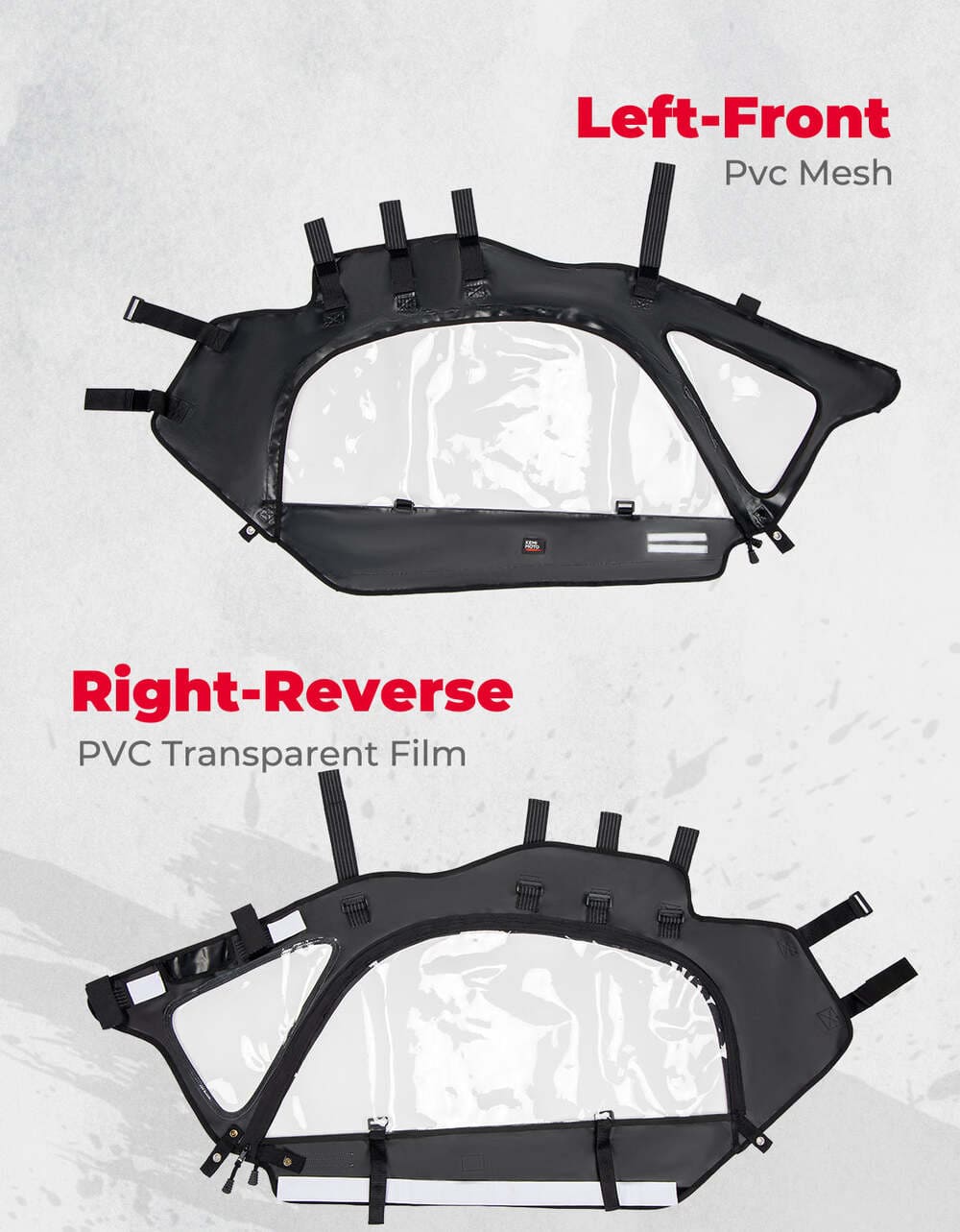 Kemimoto Can-Am Maverick X3 Soft Cab Enclosures & Hard Roof