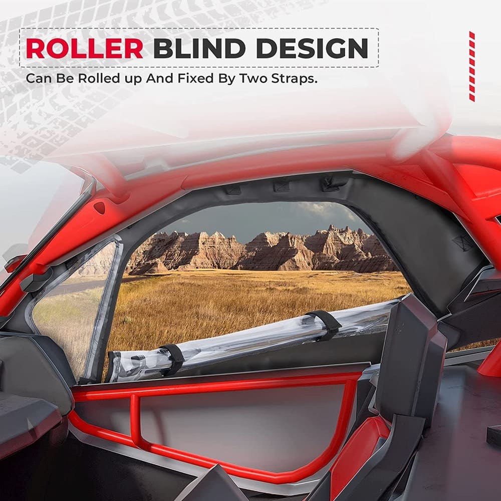 Kemimoto Can-Am Maverick X3 Soft Cab Enclosures Upper Windows