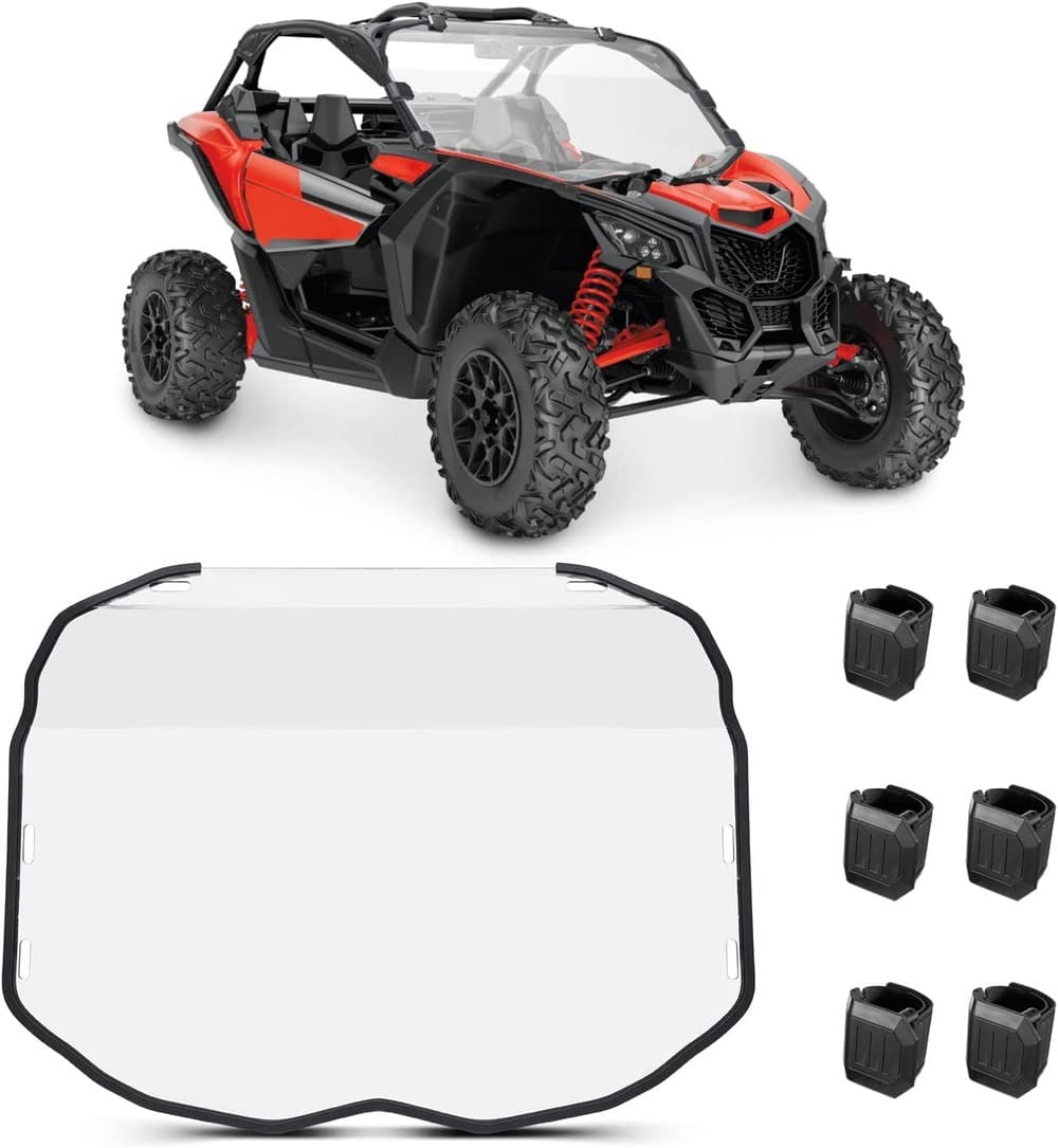 Kemimoto Can-Am Maverick X3/X3 Max Full Windshield