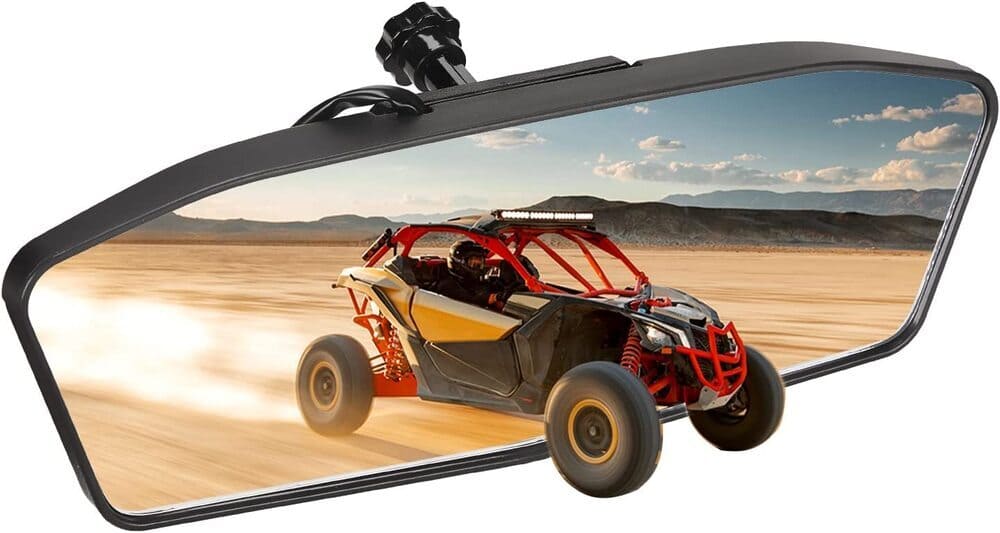 Kemimoto Can-Am Maverick X3/X3 MAX LED Rear Mirror w/Interior Lights