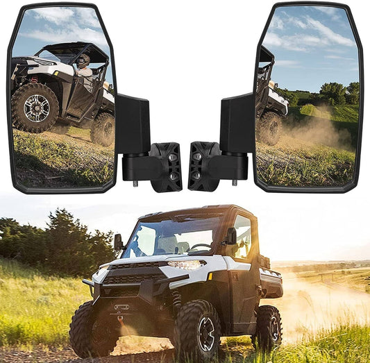 Kemimoto Can-Am & Polaris Wide UTV Side Mirrors Pro-Fit