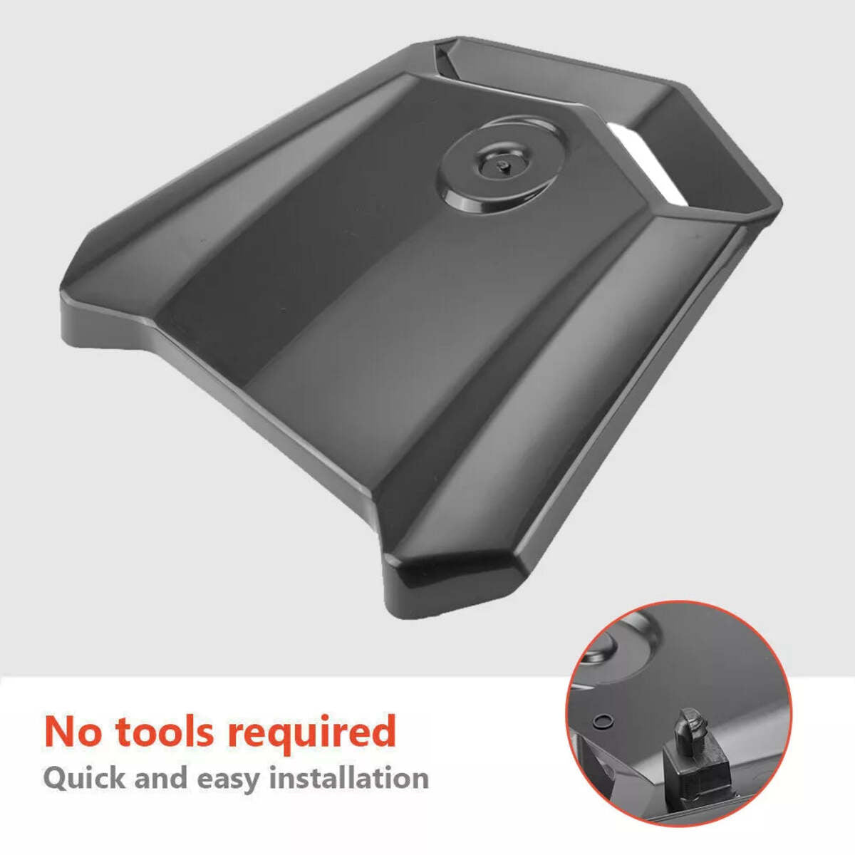 Kemimoto Can-Am X3 Max Black Facia Cover Hood Scoop