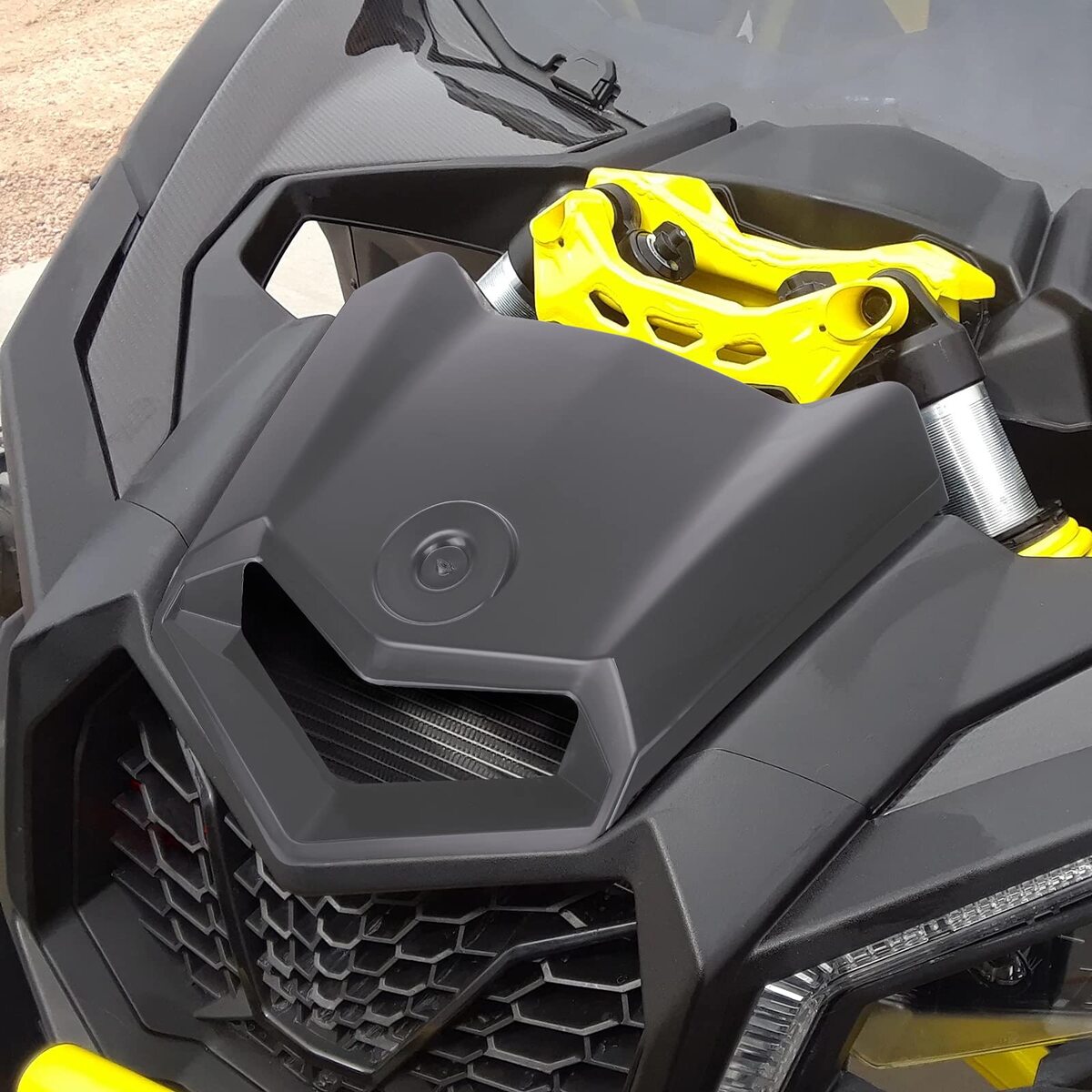 Kemimoto Can-Am X3 Max Black Facia Cover Hood Scoop
