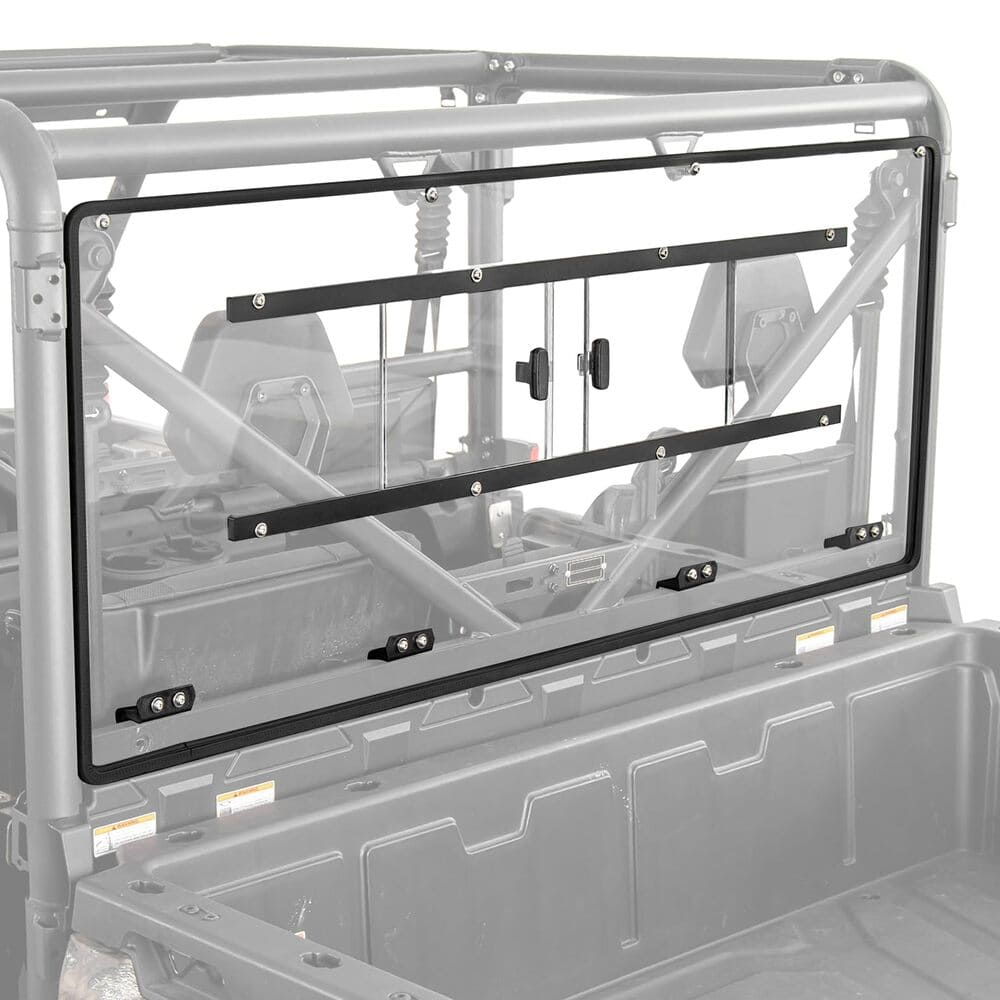 Kemimoto CF Moto UForce 1000/1000XL Vented Sliding No-Drill Rear Windshield
