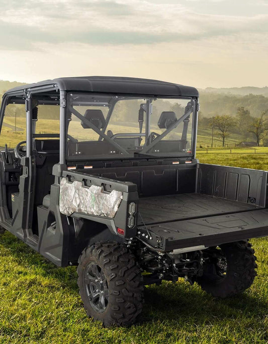 Kemimoto CF Moto UForce Clear Rear Windshield 2-Sided Hard Coated