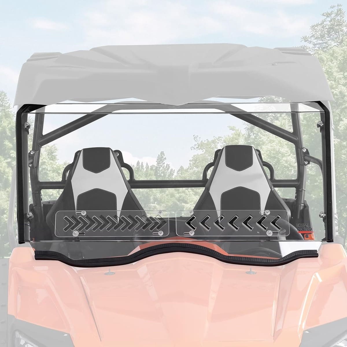 Kemimoto CF Moto ZForce Front Windshield w/Sliding Window
