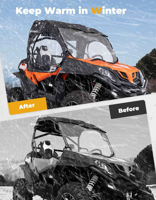 Kemimoto CF Moto ZForce Soft Cab Enclosures
