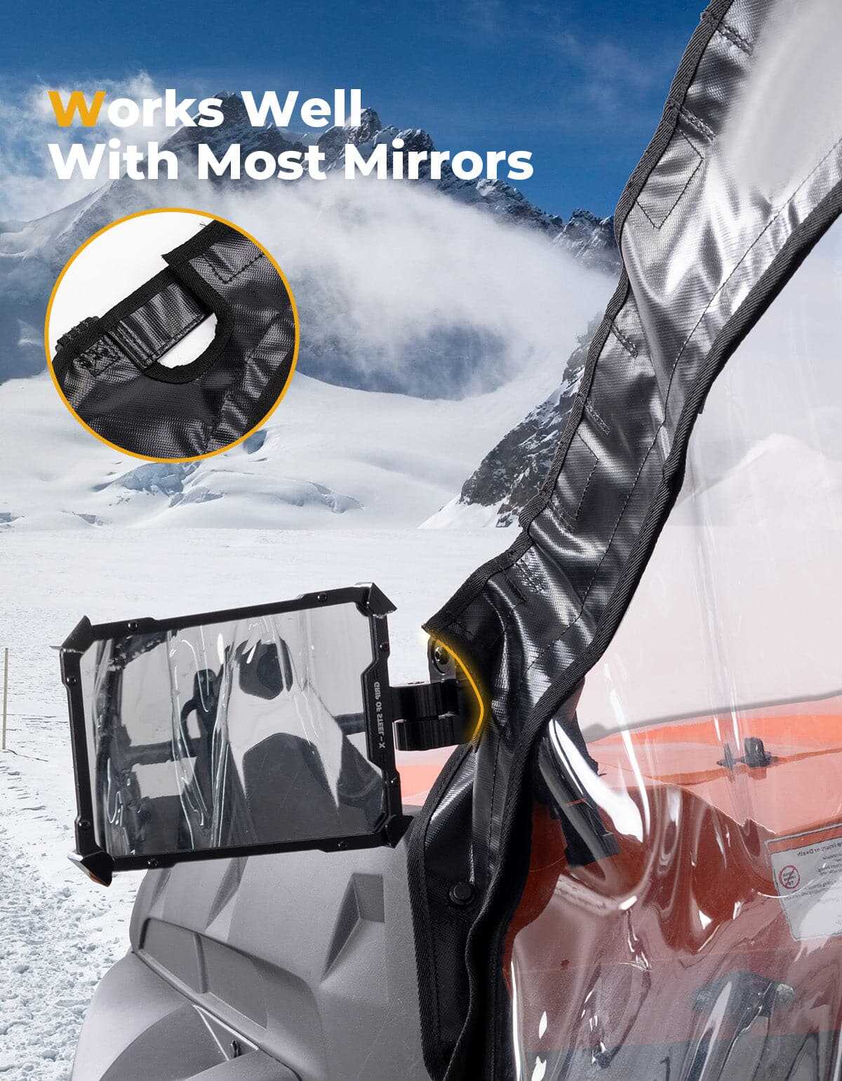 Kemimoto CF Moto ZForce Soft Cab Enclosures