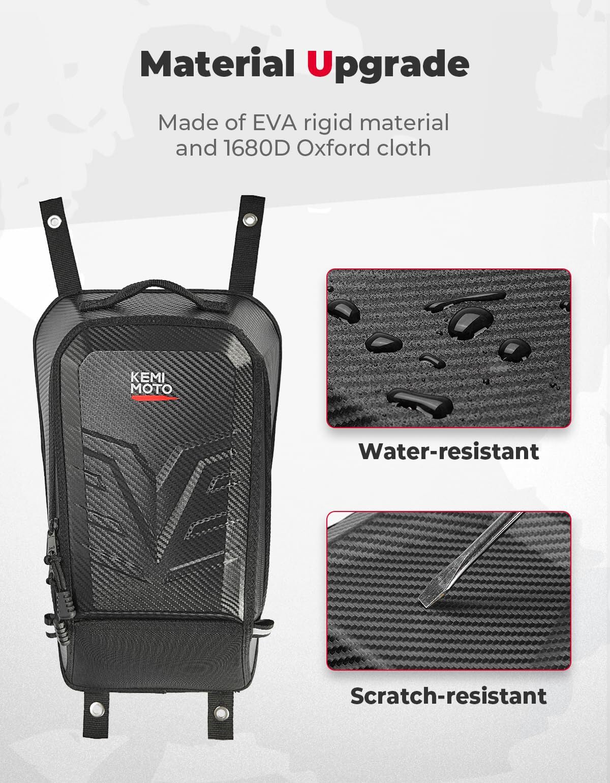 Kemimoto CF Moto ZForce 950 Center Storage Bag EVA Rigid Material