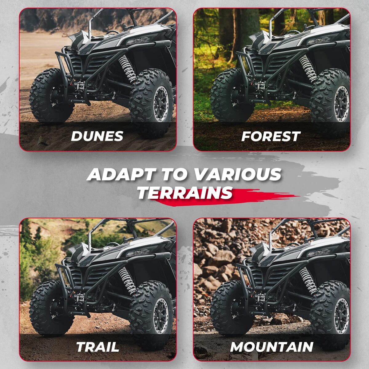 Kemimoto CF Moto ZForce 950 Front Bumper Brush Guard