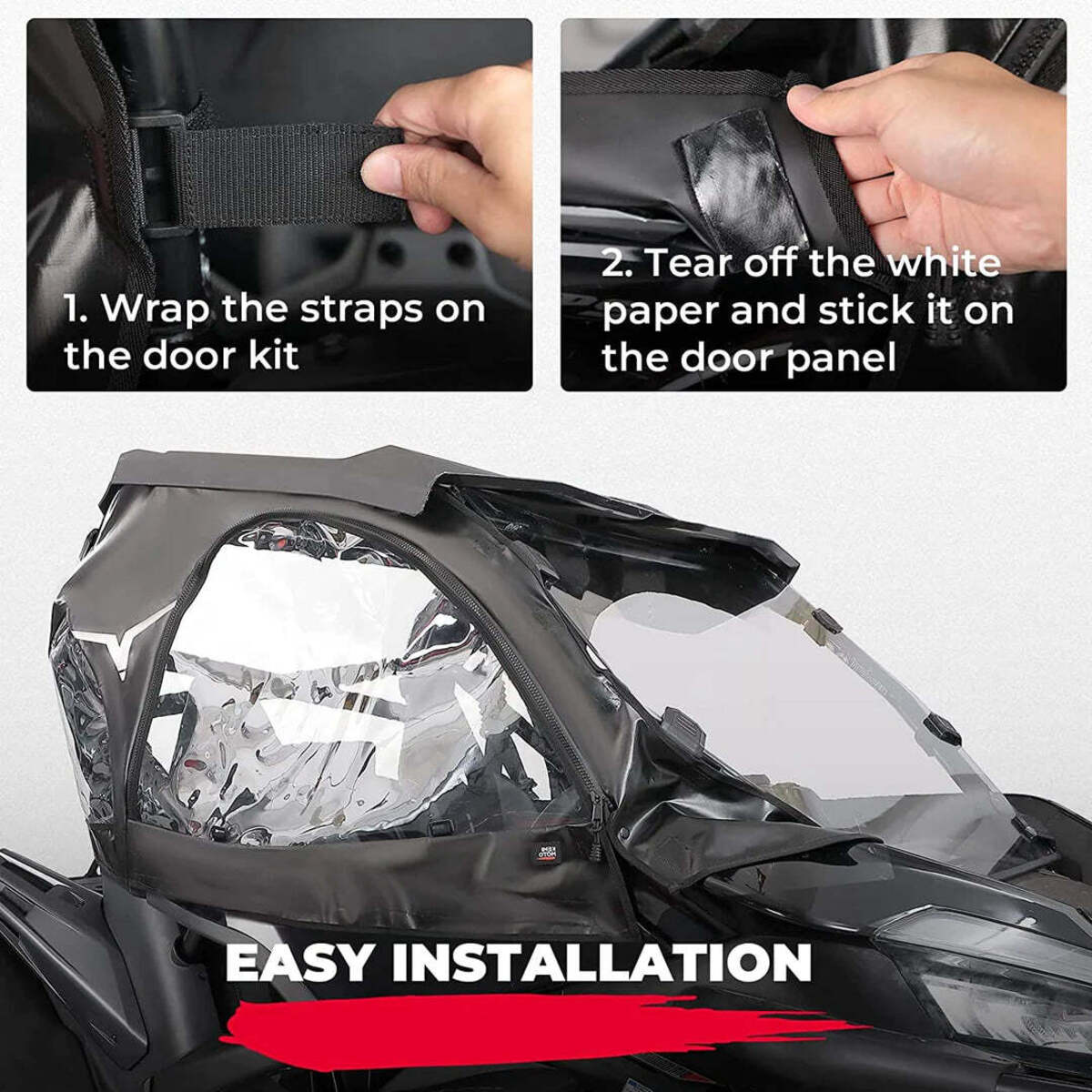 Kemimoto CF Moto ZForce 950 Lower Doors Inserts & Soft Cab Enclosures