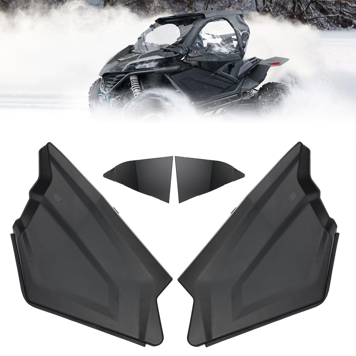 Kemimoto CF Moto ZForce 950 Plastic Lower Doors Inserts