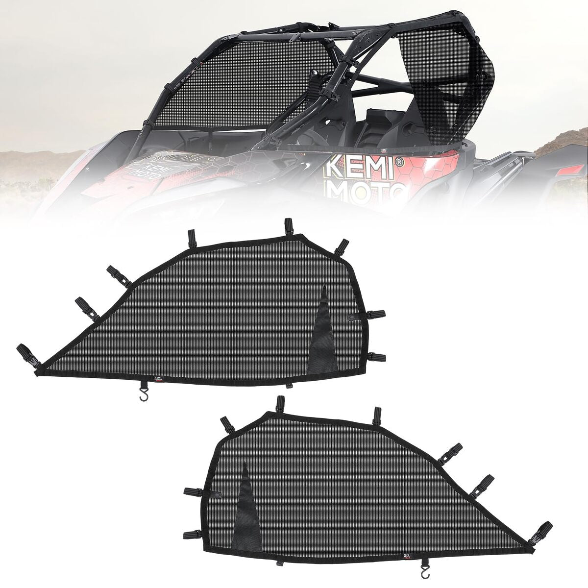 Kemimoto CF Moto ZForce 950 Upgraded Window Nets