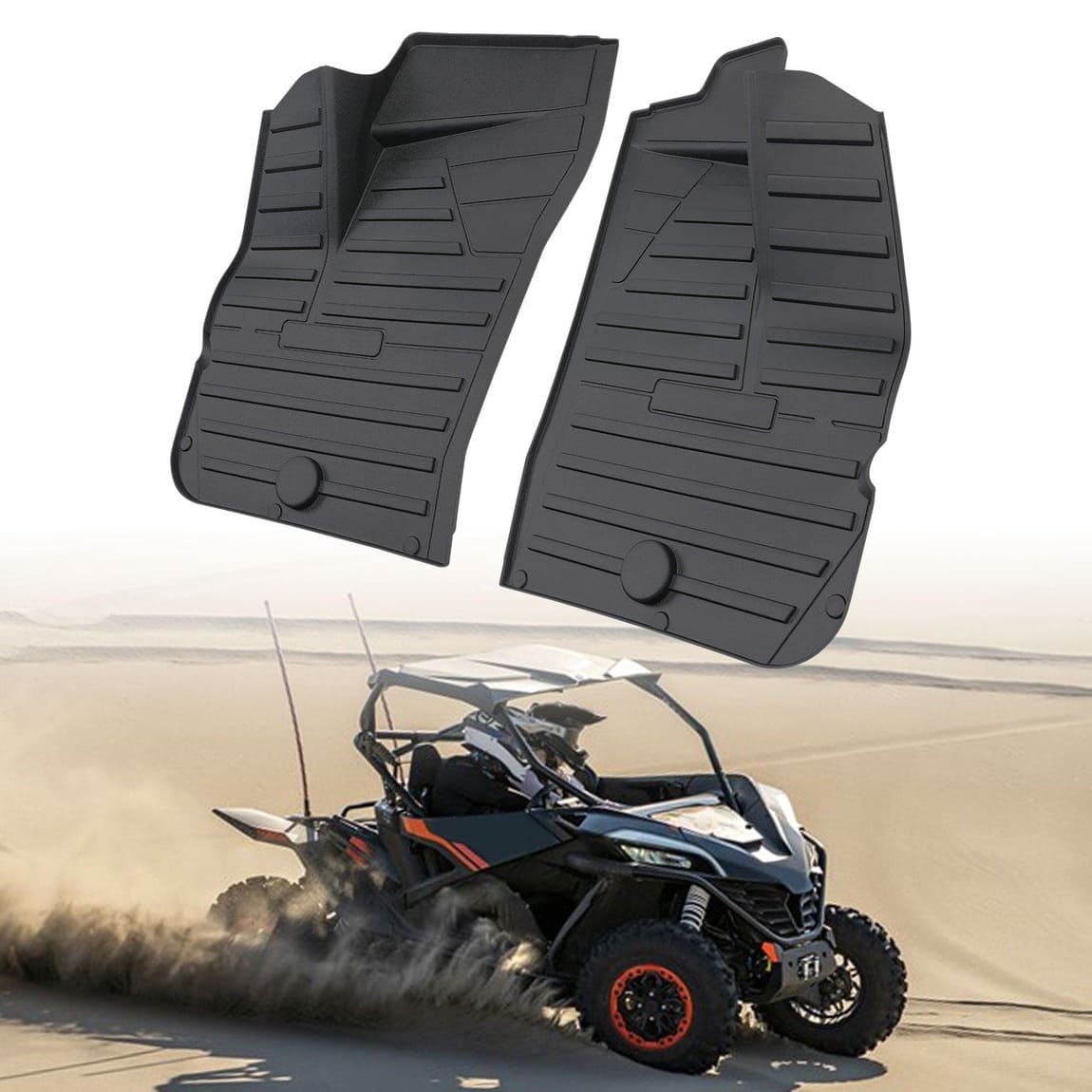 Kemimoto CFMoto UForce TPE Front Floor Mats