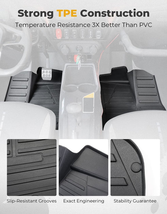 Kemimoto CFMoto UForce TPE Front Floor Mats