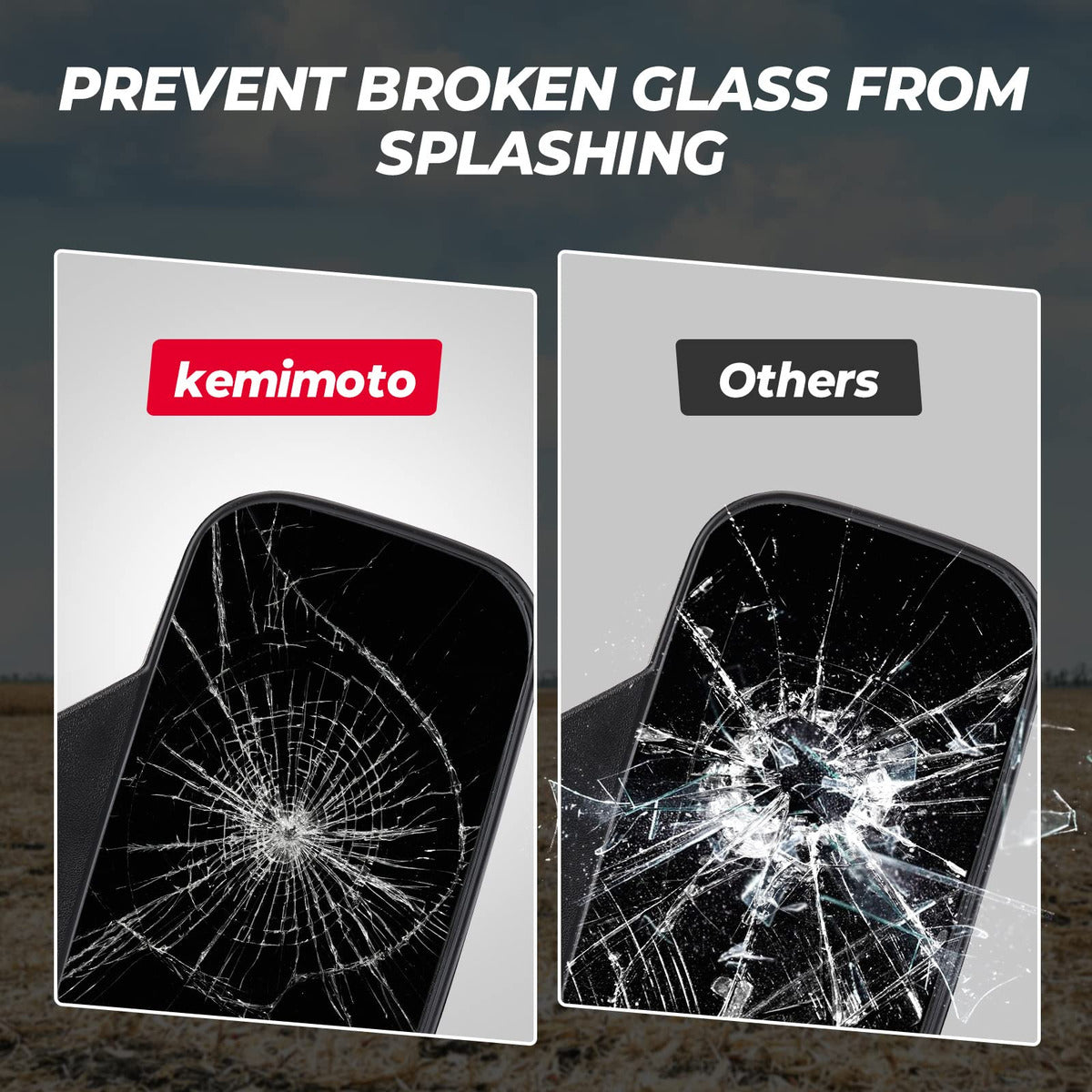 Kemimoto Polaris General 1000 Side Mirrors