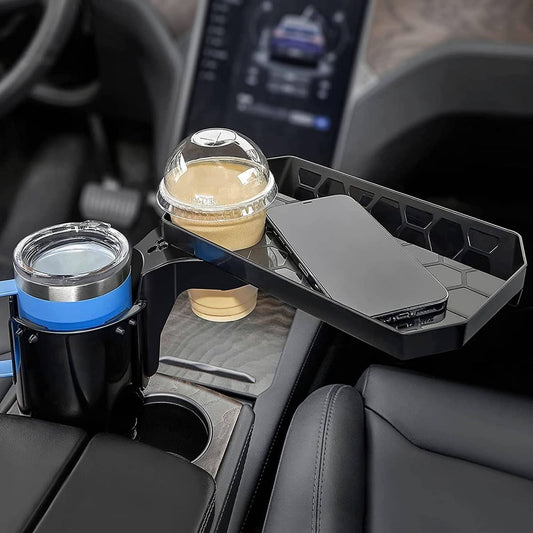 Kemimoto Cup Holder Expander with Tray
