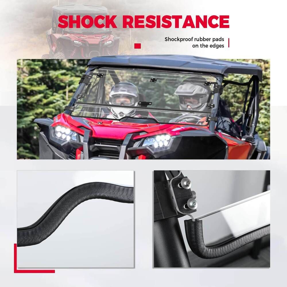 Kemimoto Honda Talon Flip 3-in-1 Windshield