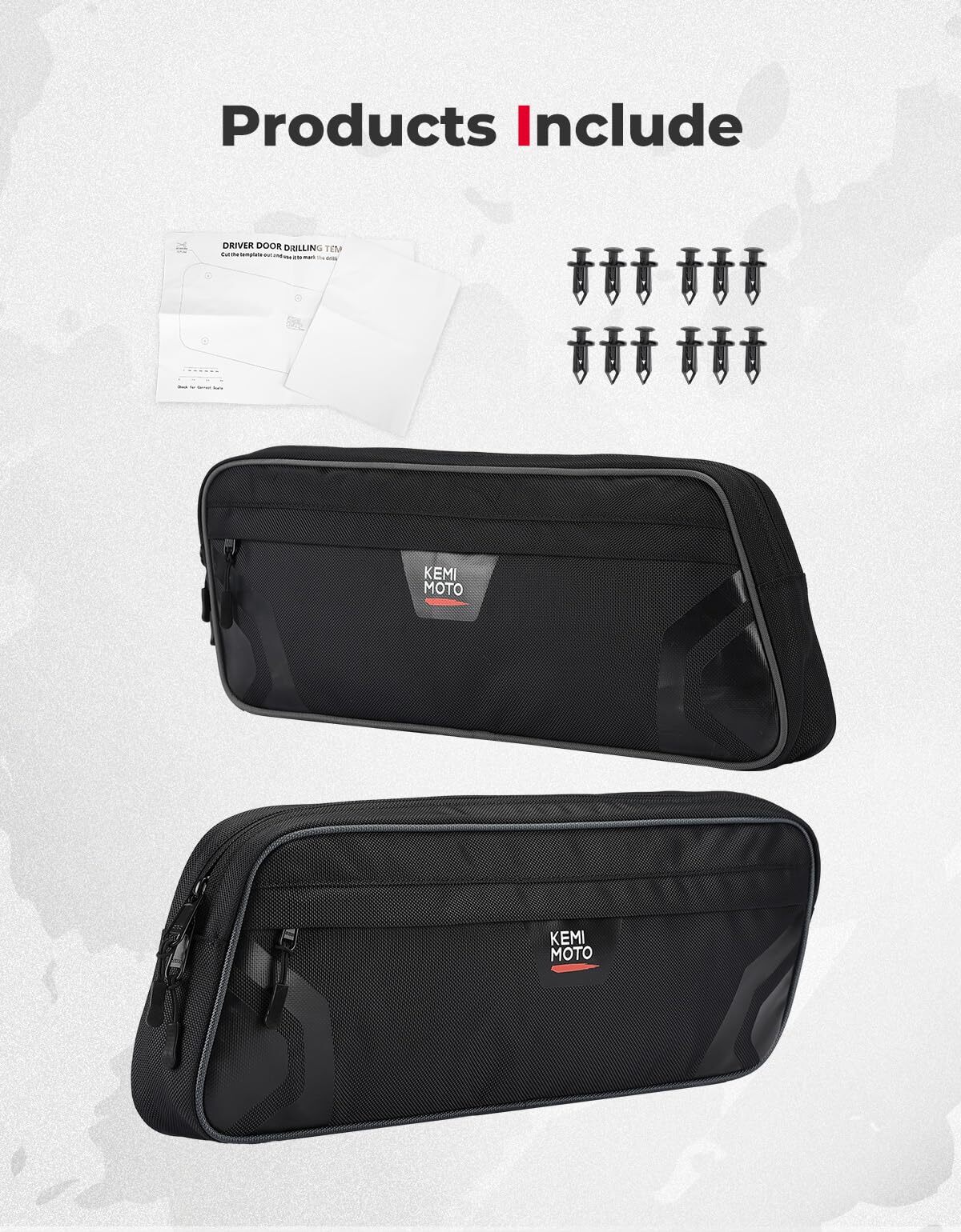 Kemimoto Honda Pioneer 1000 Lower Door Bags