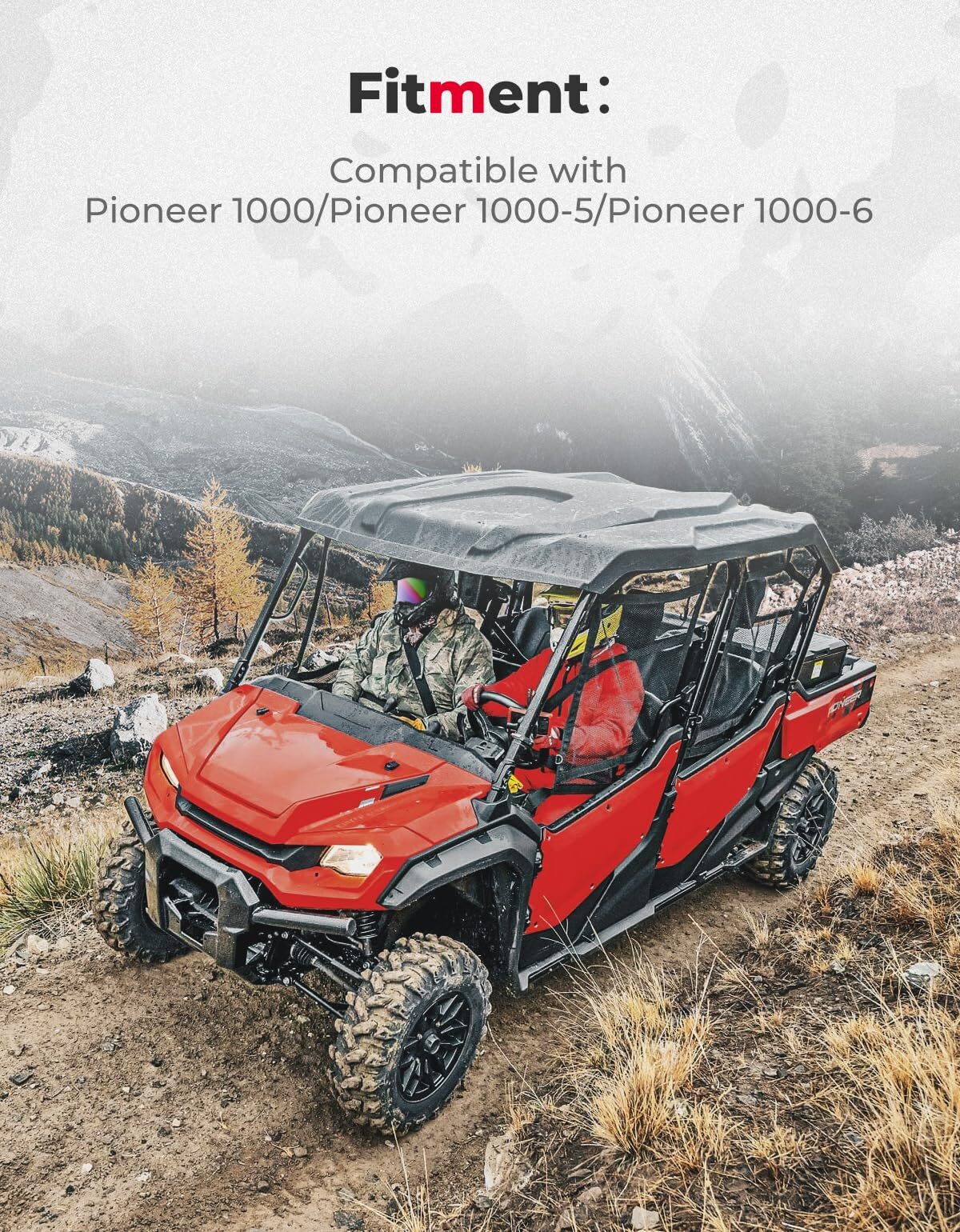 Kemimoto Honda Pioneer 1000 Lower Door Bags