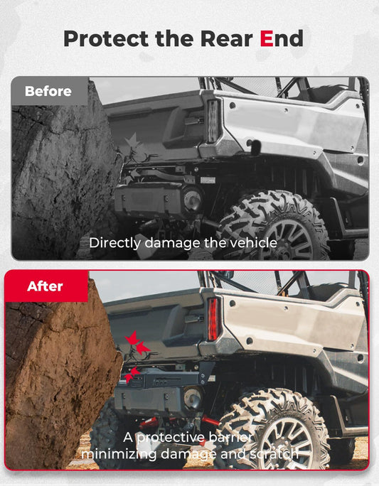 Kemimoto Honda Pioneer 1000 Rear Bumper