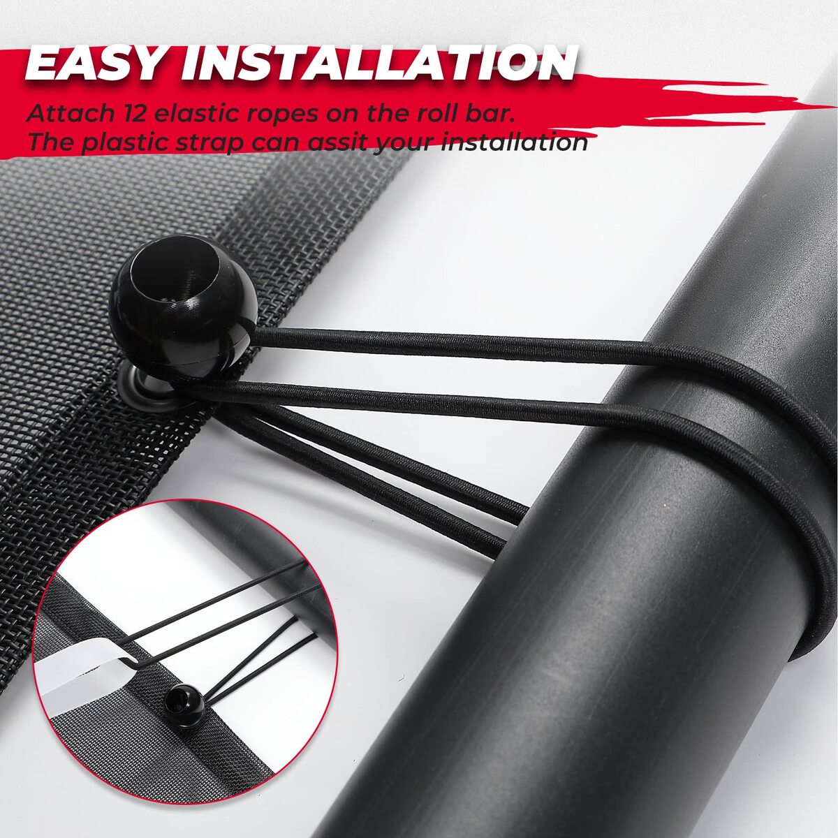 Kemimoto Honda Pioneer Soft Rear Window Net