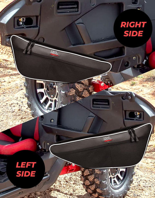 Kemimoto Honda Talon Door Bags with Knee Pad 2 Pack