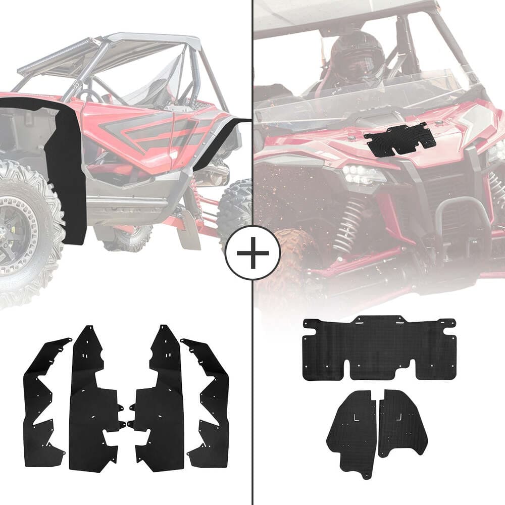 Kemimoto Honda Talon 1000 Fender Flares Mud Guards Mud Flaps