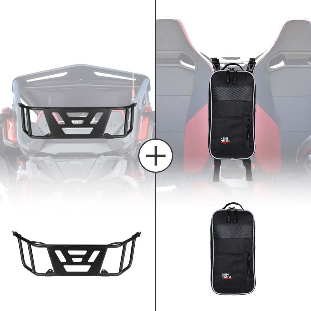 Kemimoto Honda Talon 1000 Tailgate Extender & Center Storage Bag