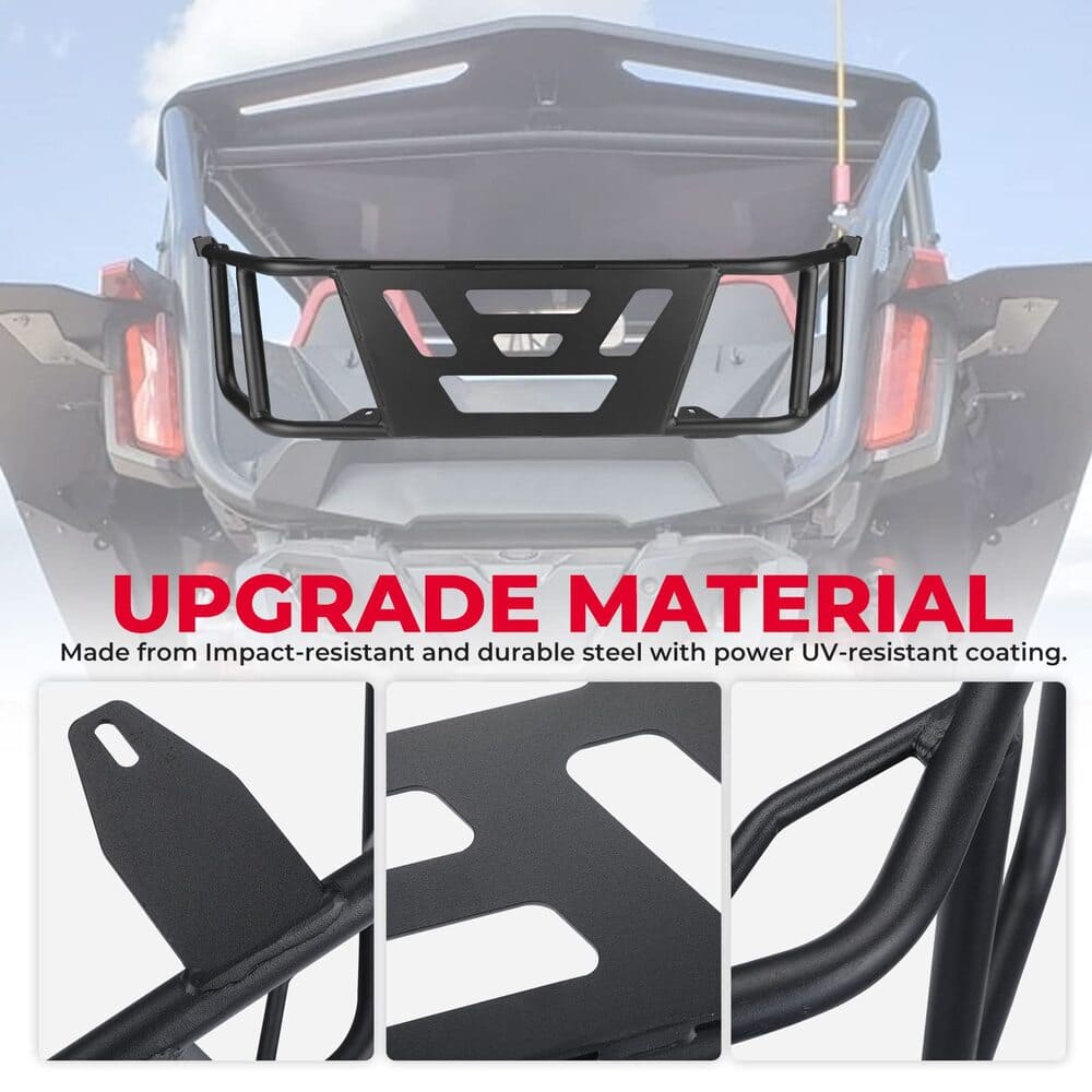 Kemimoto Honda Talon 1000 Tailgate Extender & Center Storage Bag